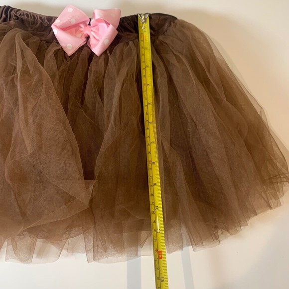 ❤️ Kirei Sui Tutu Ears Paws Hat Childrens Halloween Costume Dog Bear Brown - Picture 8 of 11